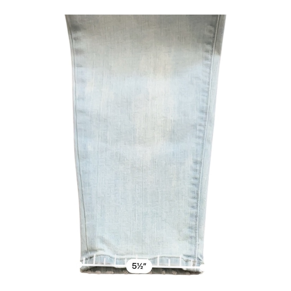 Madewell 9" Mid-Rise Skinny Crop Jeans in Coolmax Women’s Size 32 NWOT Lightwash - Picture 11 of 14